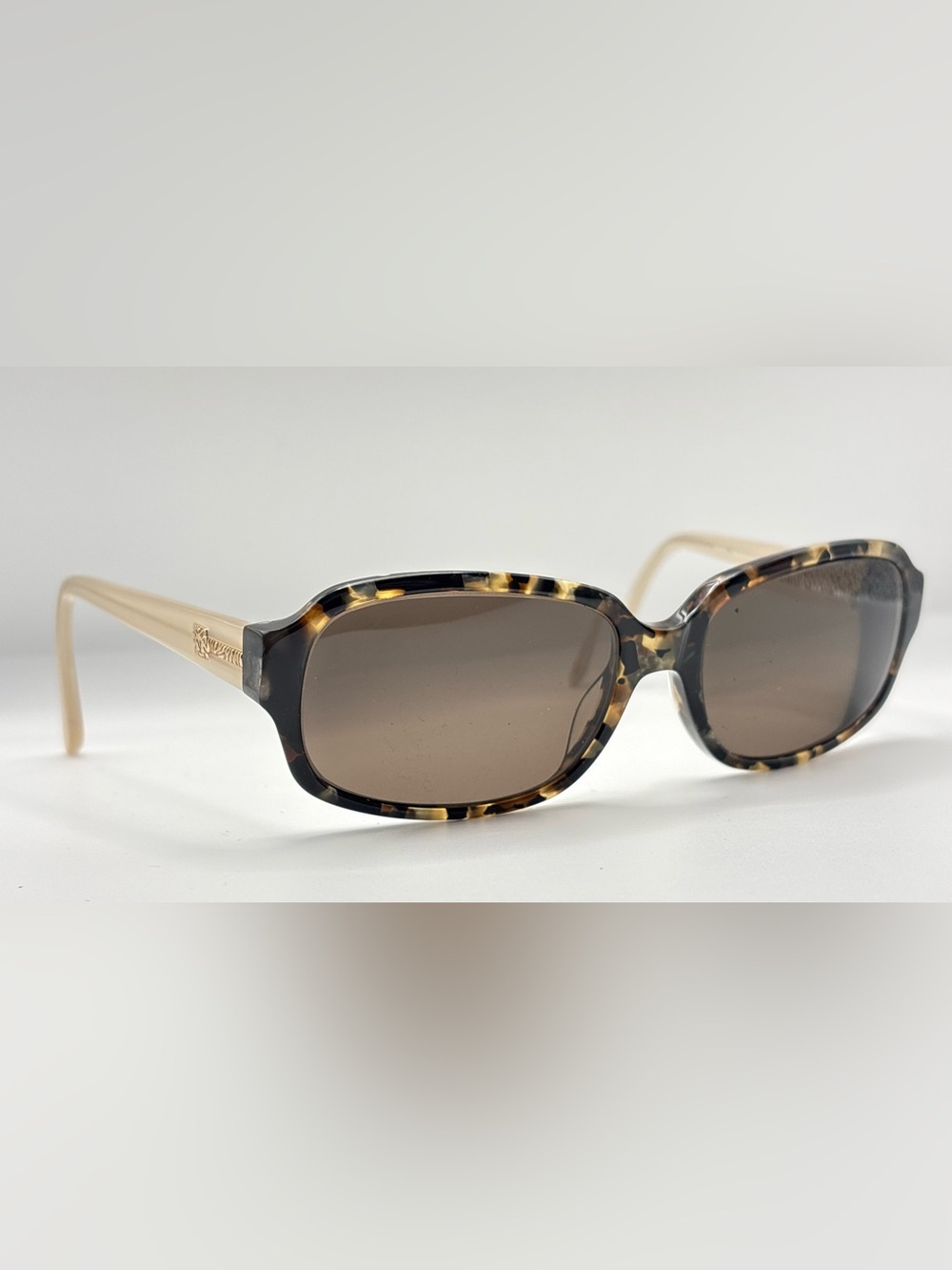 Anne Klein AK7033 Brown Oval Sunglasses Frames Only